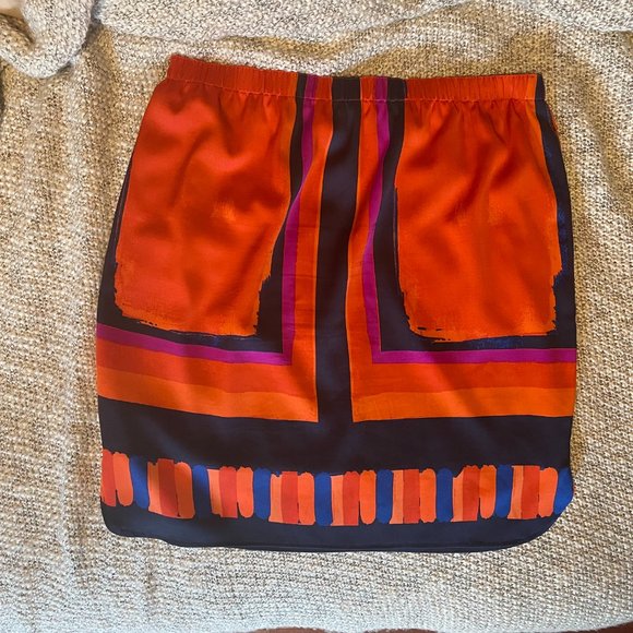 Ann Taylor Geometrical print skirt - Picture 4 of 5